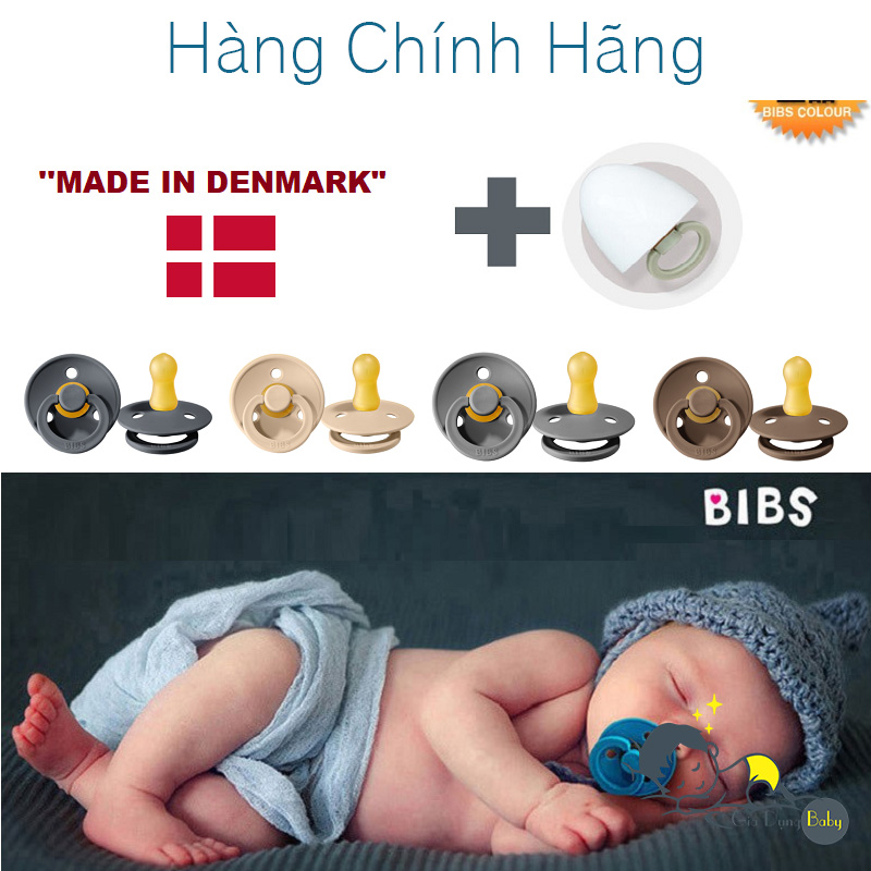 Tặng hộp trái tim ti ngậm cho bé bibs colour – hàng chính hãng