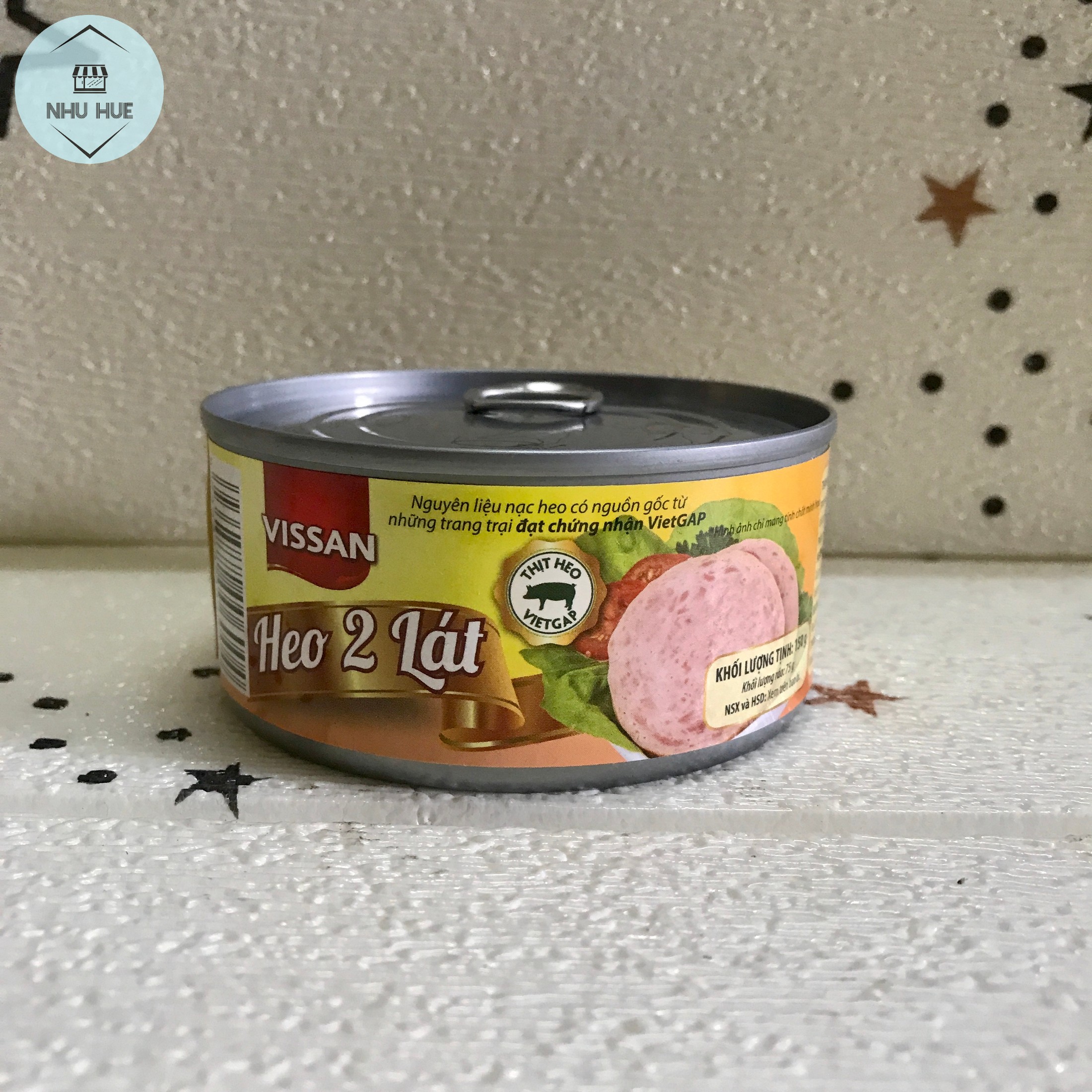 Heo 2 lát Vissan hộp 150g