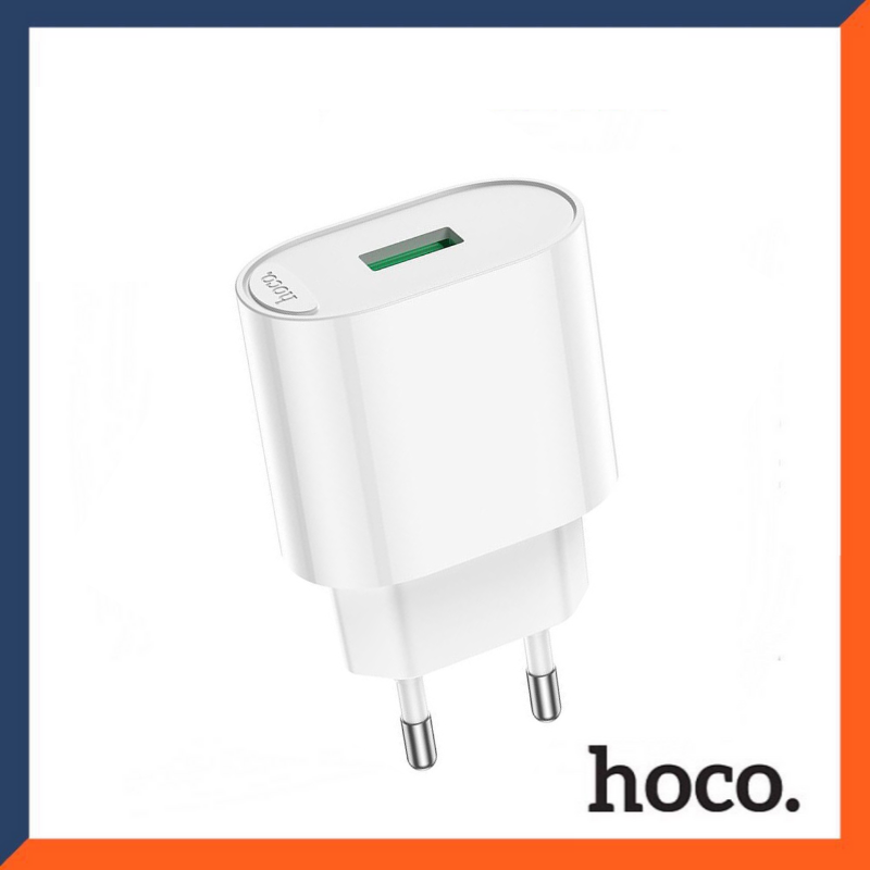 Cốc sạc nhanh Hoco 18W - củ sạc cao cấp chống cháy nổ cho mã đt samsung oppo vivo ip ....