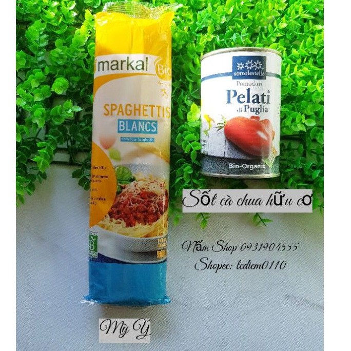 Mì Ý Spagettis hữu cơ cho bé ăn dặm - Tách lẻ 100gr - Số lượng