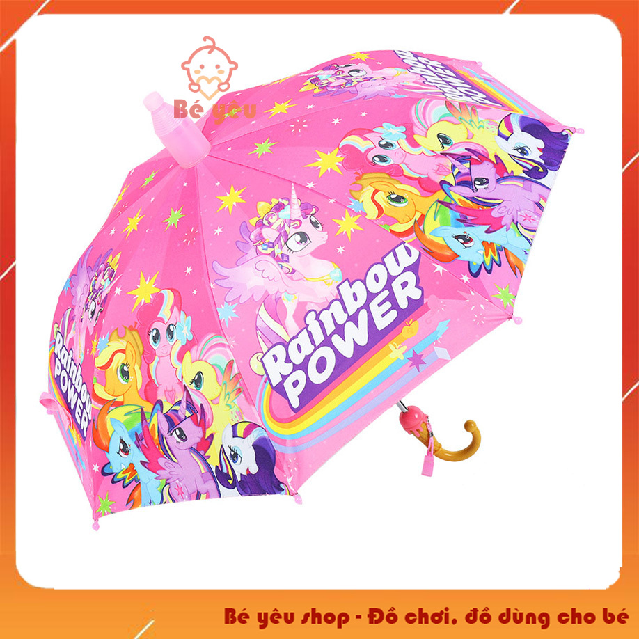 Ô dù hình Pony dễ thương cho bé gái - Ô dù trẻ em cao cấp