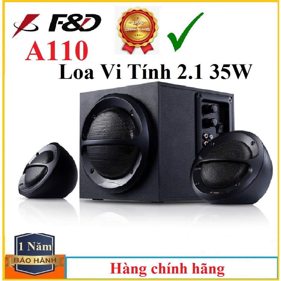Loa vi tính chính hãng FENDA F202 (A110) – 2.1 bass khỏe siêu trầm