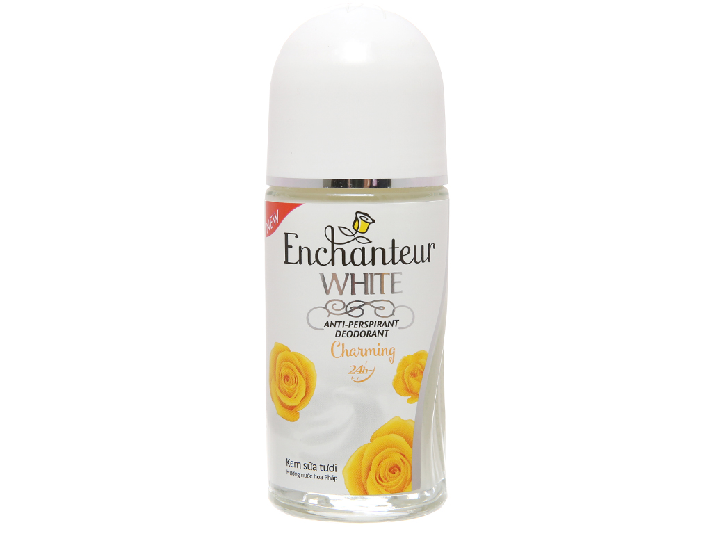 [HCM]LĂN KHỬ MÙI TRẮNG DA ENCHANTEUR CHARMING 50ML