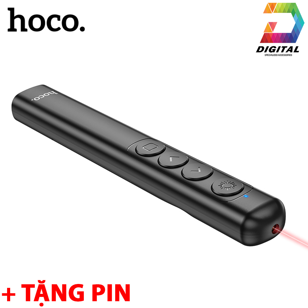 Bút Trình Chiếu Laser Hoco GM200 Wireless Presenter Chính Hãng