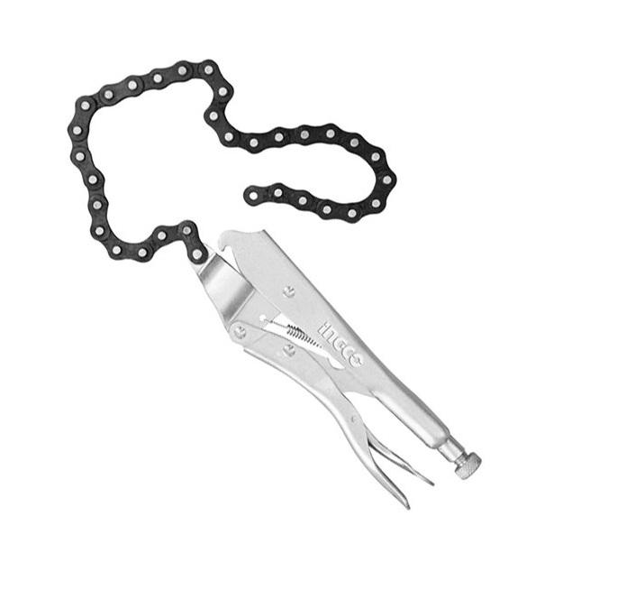 Kềm bấm xích mở ống 10 inch ingco hclp0210