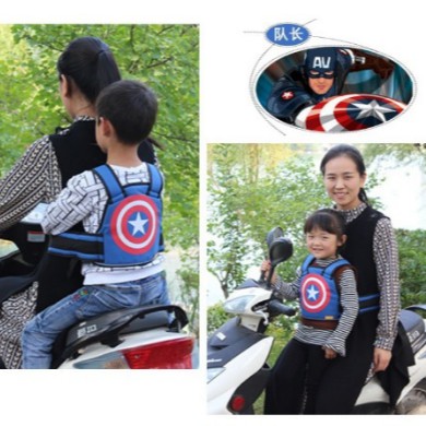 Đai phản quang , đai giữ an toàn cho bé khi đi xe máy MS02