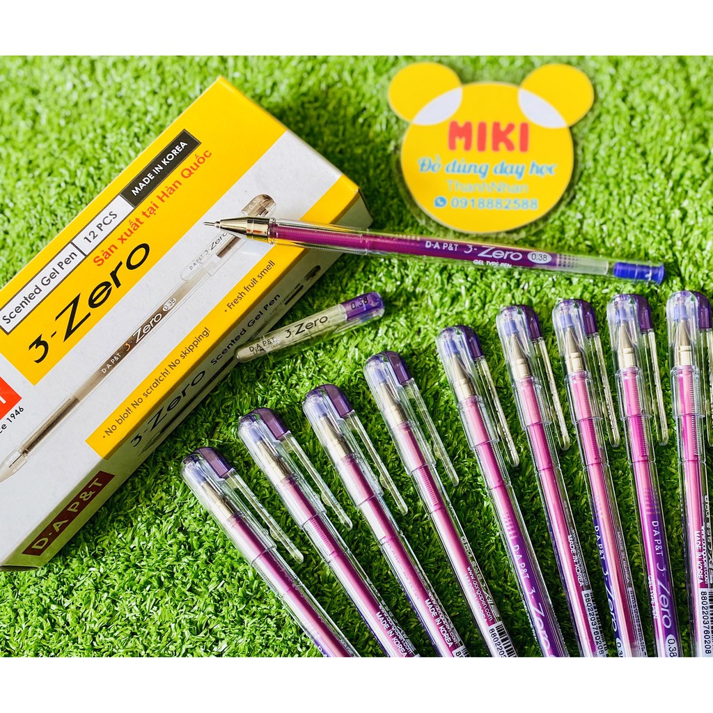 Bút gel zero học sinh
