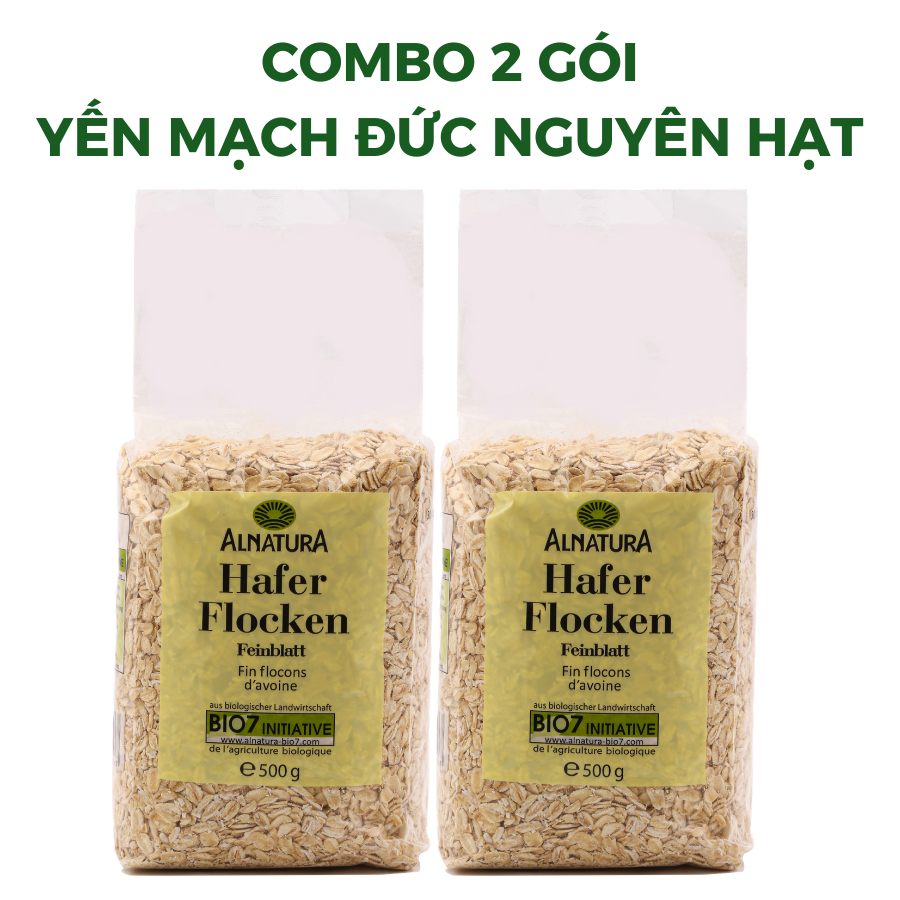 [HCM]Yến Mạch Hafer Đức hạt dẹt loại 1kg