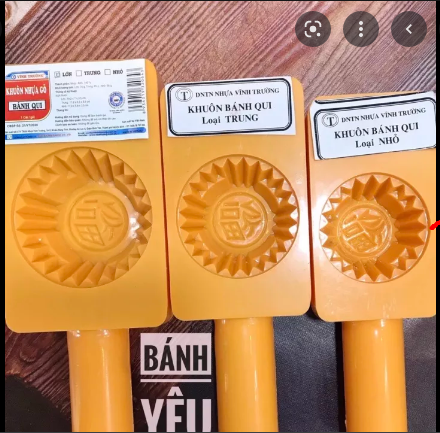 Khuôn Gõ Bánh Qui - nhỏ-trung -lớn hiệu Vĩnh Trường