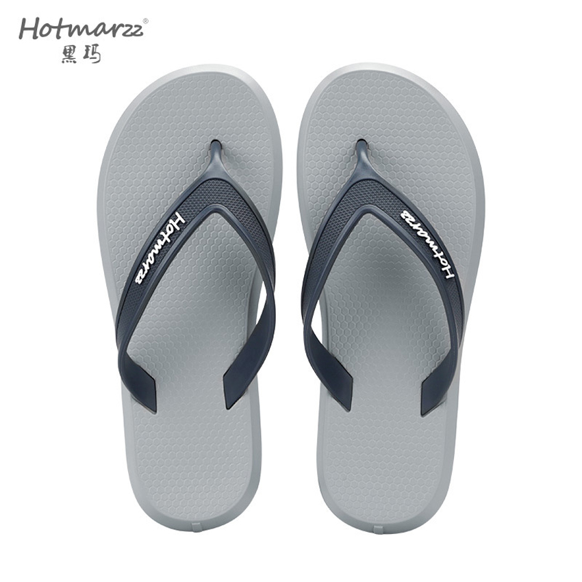 Hotmarzz - Gia đình Mỹ có nhiều màu rảnh rỗi dép cá nhân chống trượt dép biển mới phơi biển HM0819