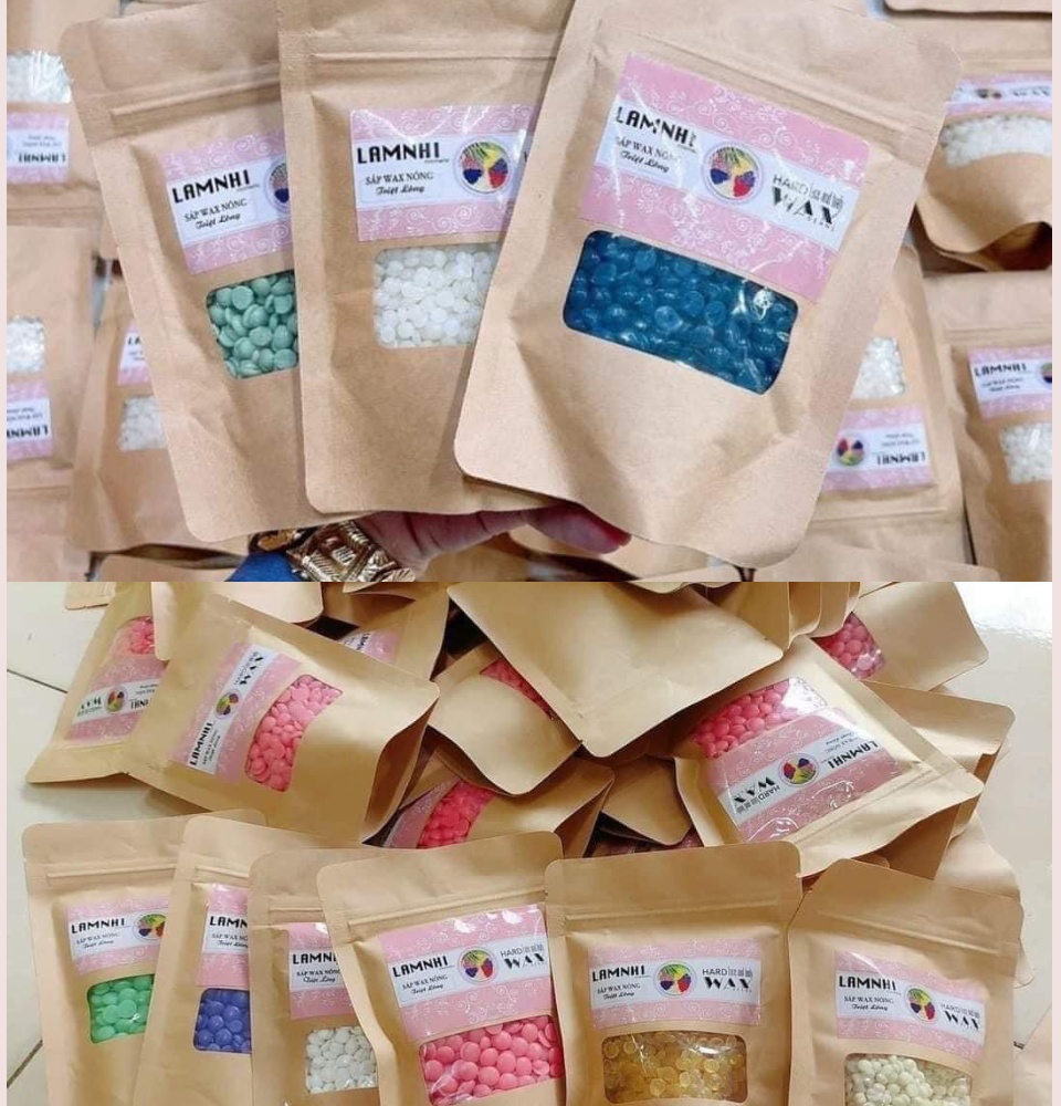 Sáp wax lông nóng, triệt lông tại nhà lamnhi