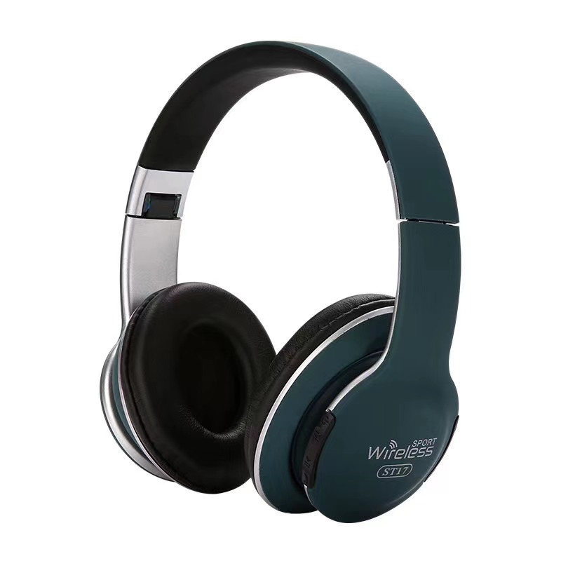 Tai nghe Studio chuyên nghiệp P17 Wireless Hifi Sound , Headphone bluetooth kết nối ổn điịnh, âm thanh chất lượng , micro gắn trong , đệm tai êm mỏng không gây cấn khi đeo . Bảo hành 12T