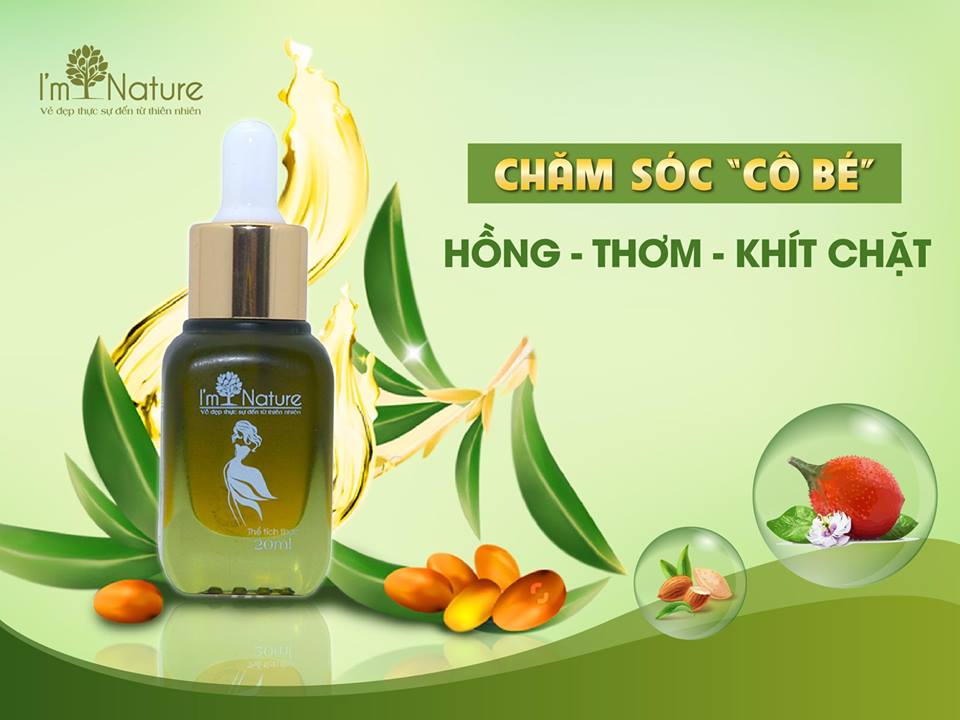 Serum làm hồng môi - nhũ hoa - vùng kín