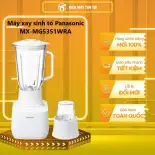 MX-MG5351WRA - Máy xay sinh tố đa năng Panasonic MX-MG5351WRA - Xay đá, Cối xay được cả ướt và khô, Chân đế chống trượt, Có nắp nhỏ cho nguyên liệu trong khi xay