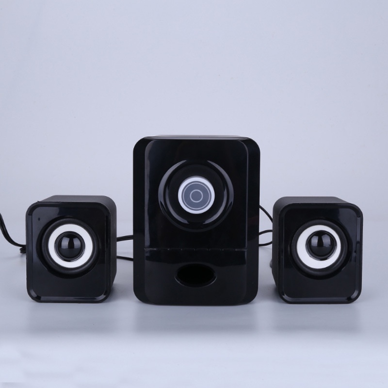 Bộ 3 loa vi tính pc cao cấp 2.1, loa vi tính nhỏ gọn âm bass echo cực hay t303