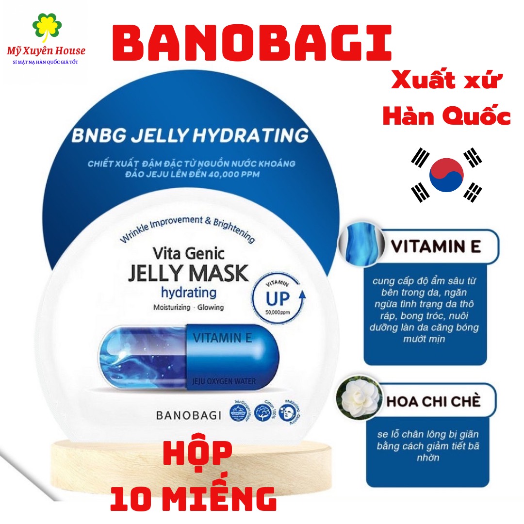 Mặt Nạ Banobagi Vita Genic Jelly Mask Hydrating Hàn Quốc Chính Hãng