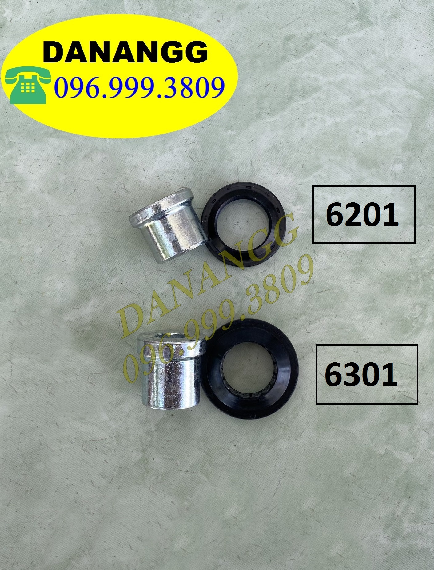 Phớt bi 6301 6201 và cục căn bánh xe máy