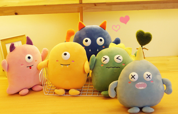 Gấu Bông Quái Vật Little Monster Xinh Xắn Nhiều Màu - Quà tặng cho bé