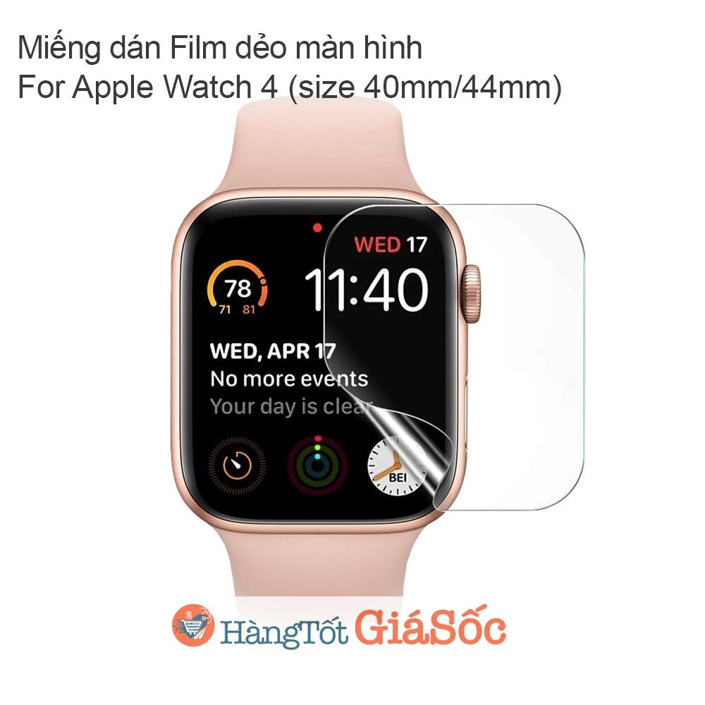 Miếng dán Film cho màn hình Apple Watch serial 4