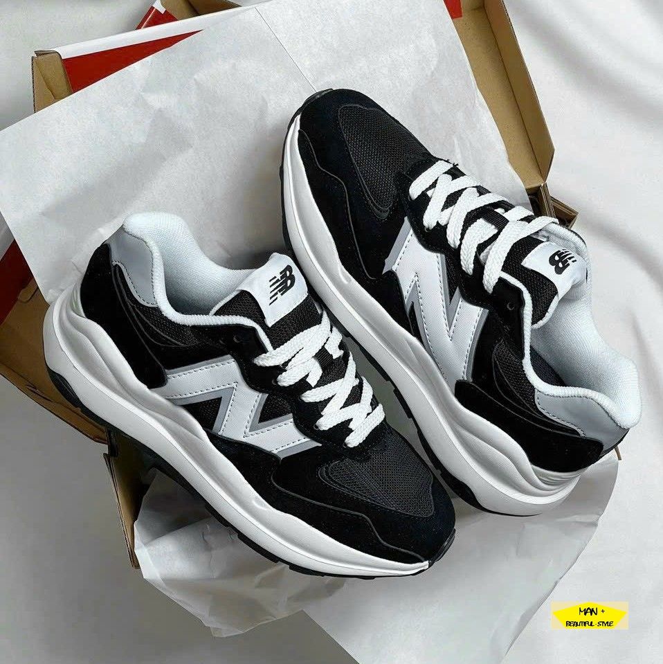 Giày new balance nam 5740 đen, giày new balance nữ 5740 black, giày nam đẹp nhất 2023 , full box + free ship