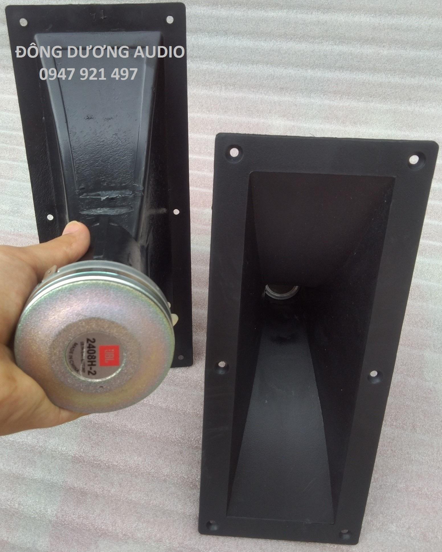 LOA TREBLE SÂN KHẤU JB L TỪ NEO 350 REN XOÁY TEM DÁN - 2 CỦ KÈN + 2 HỌNG 11X28 + 2 TỤ 2,2MF