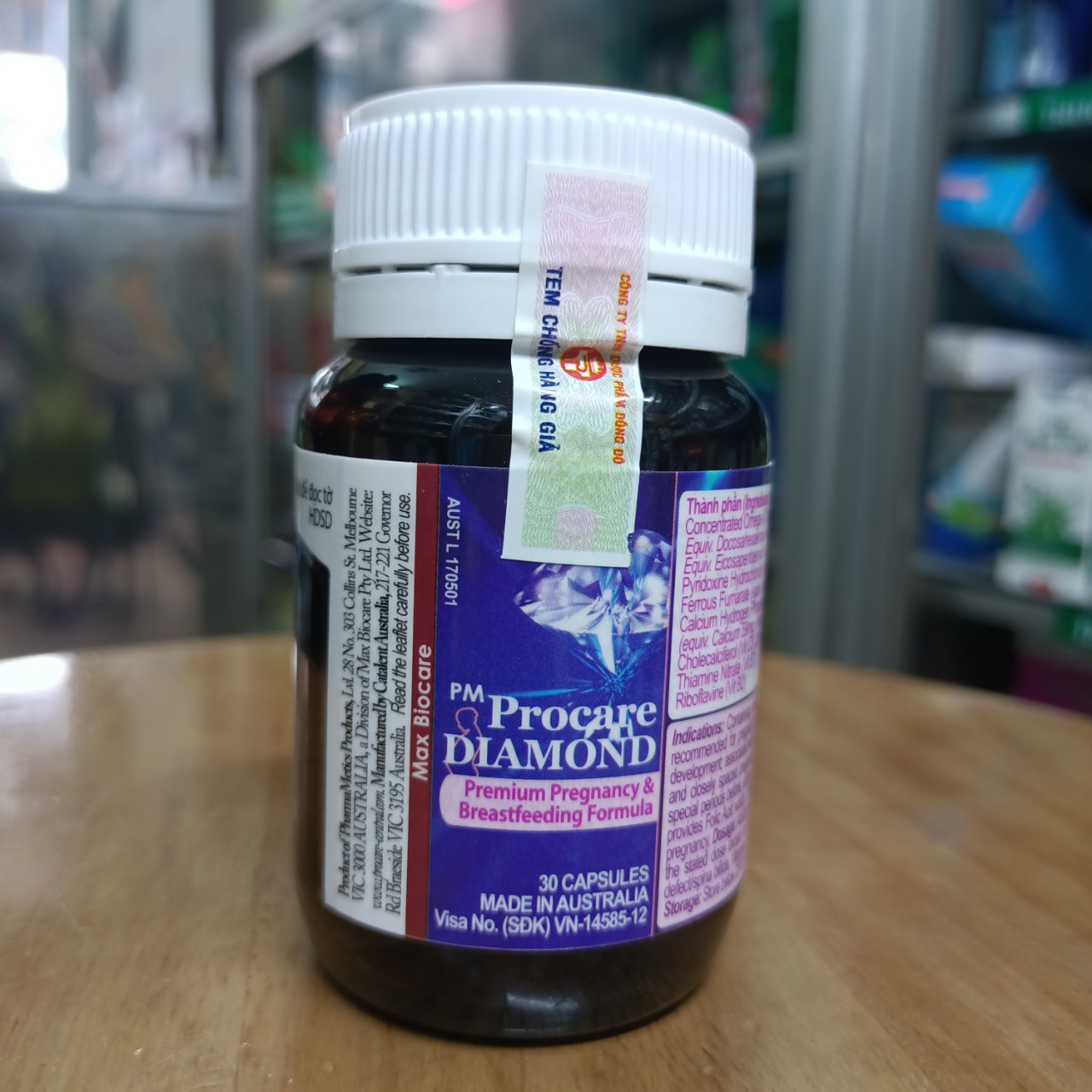 Procare Diamond lọ 30 viên