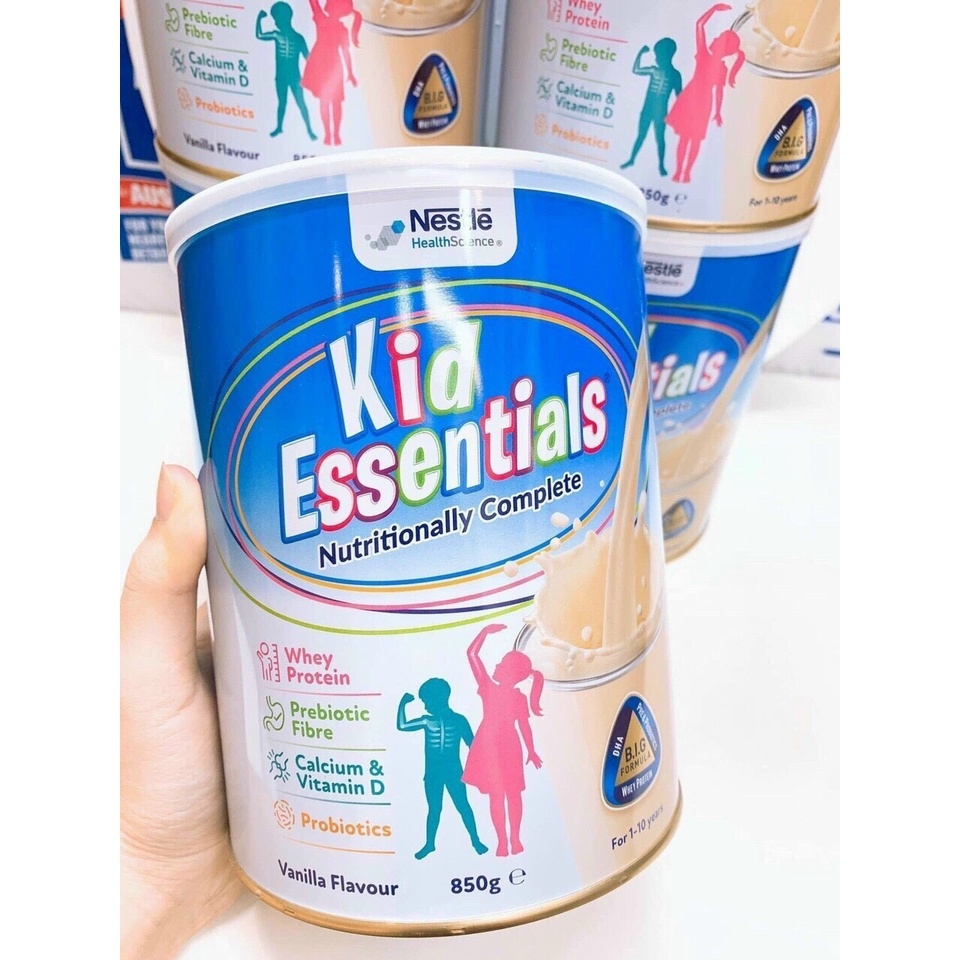Sữa Kid Essentials Úc mẫu mới 850g