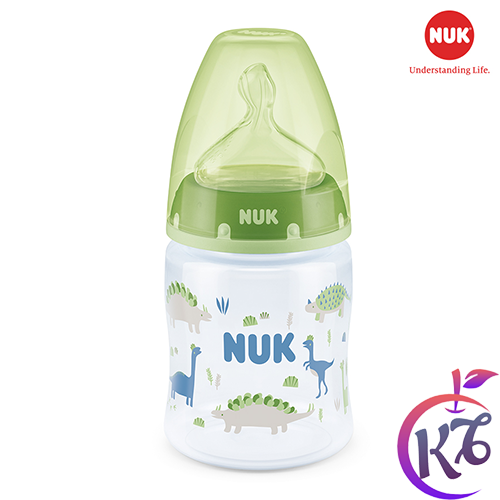Bình sữa nuk cổ rộng premium choice nhựa pp 150ml ty silicone 1m - nu66132 - binh sua co rong cho be