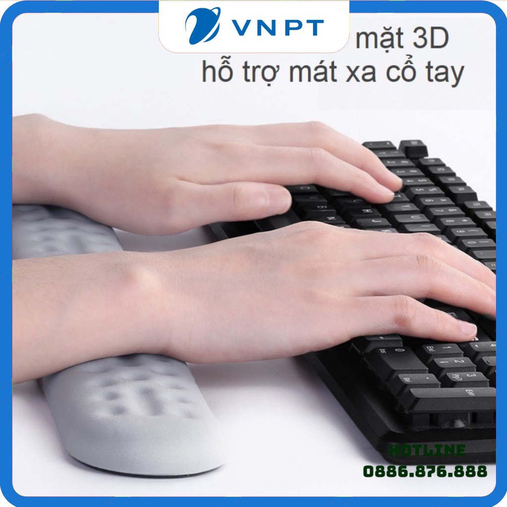 Đệm kê tay bàn phím BUBM và kê tay chuột máy tính chống mỏi cổ tay