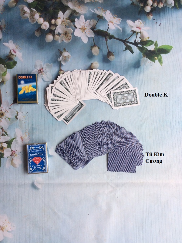 [HOT] Bộ Bài Tây Double K 52 lá,Tú Lơ khơ Kim Cương