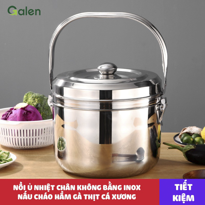 Nồi ủ nhiệt đa năng 5.5l nồi ủ nhiệt chân không giữ nhiệt lâu lên đến 12 giờ