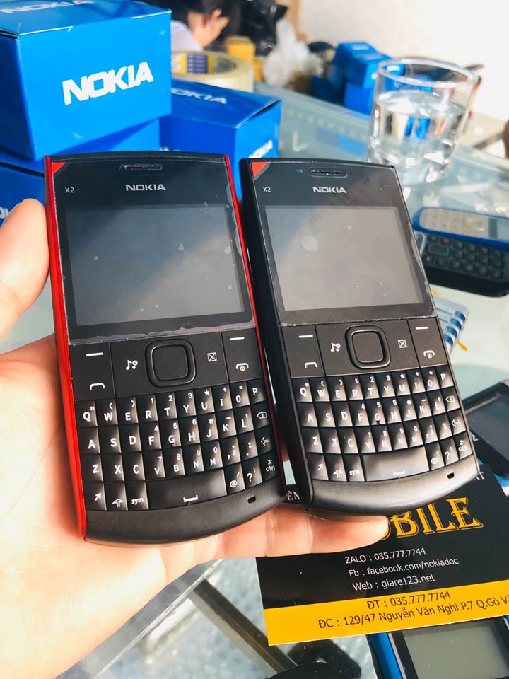 Điện thoại nokia x2-01 chính hãng màn to bền đẹp pin khỏe loa to bảo hành 12 tháng