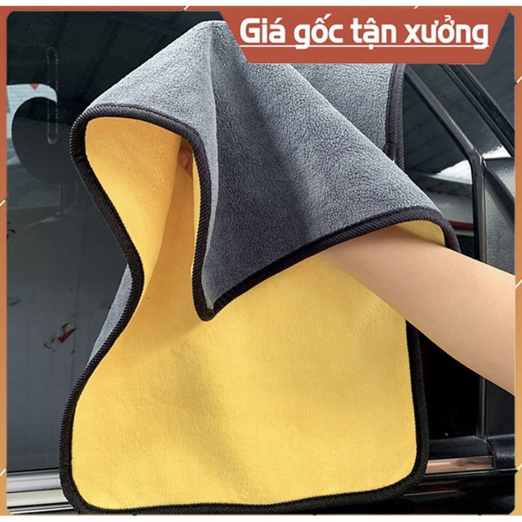 2021 NEW CHEAP Khăn lau xe hơi ô tô cao cấp, khăn lau đa năng microfiber, siêu thấm, không rụng lông, chuyên dụng cho ô tô