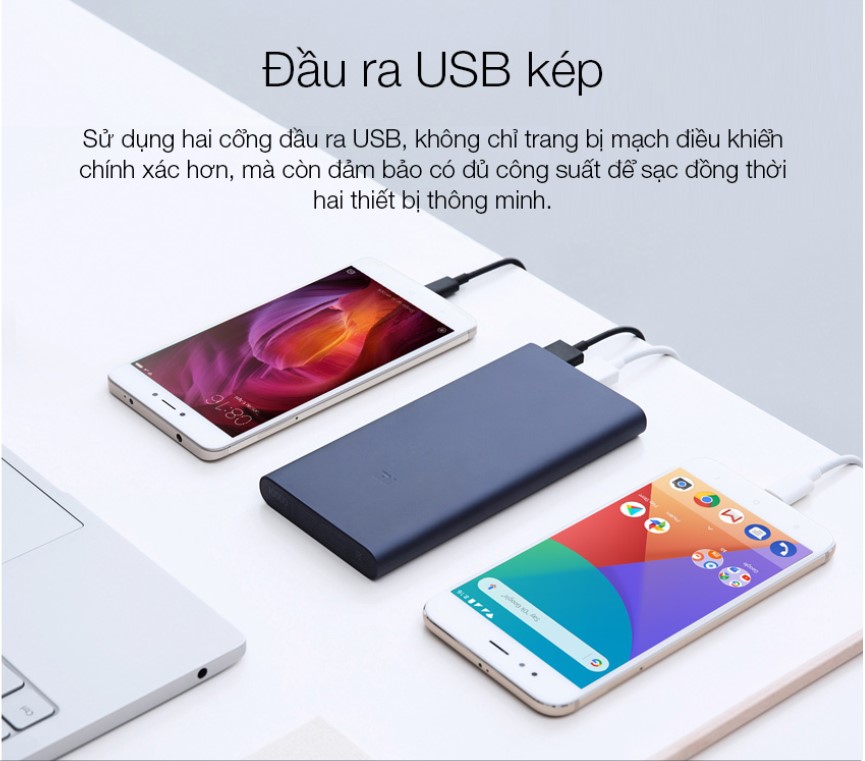 Pin sạc dự phòng xiaomi phiên bản mới ngay hôm nay hàng xịn giá thật mua ngày liền tay sạc tích điện 20000 mAh BH 12 THÁNG