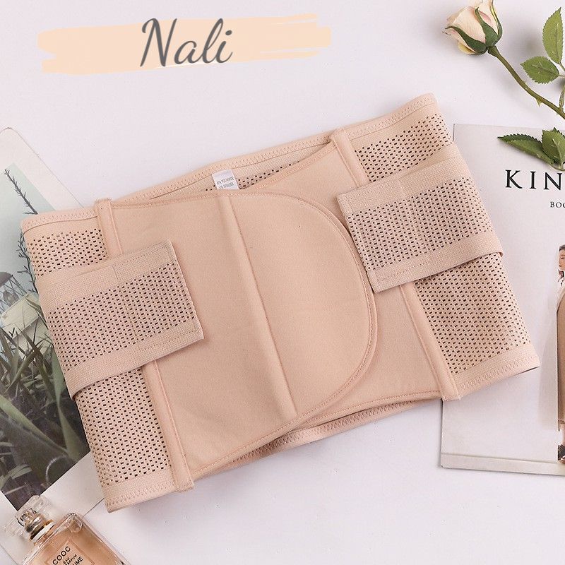 Đai nịt bụng chống cuộn sau sinh gen nịt bụng định hình quấn tan mỡ cao cấp nl072