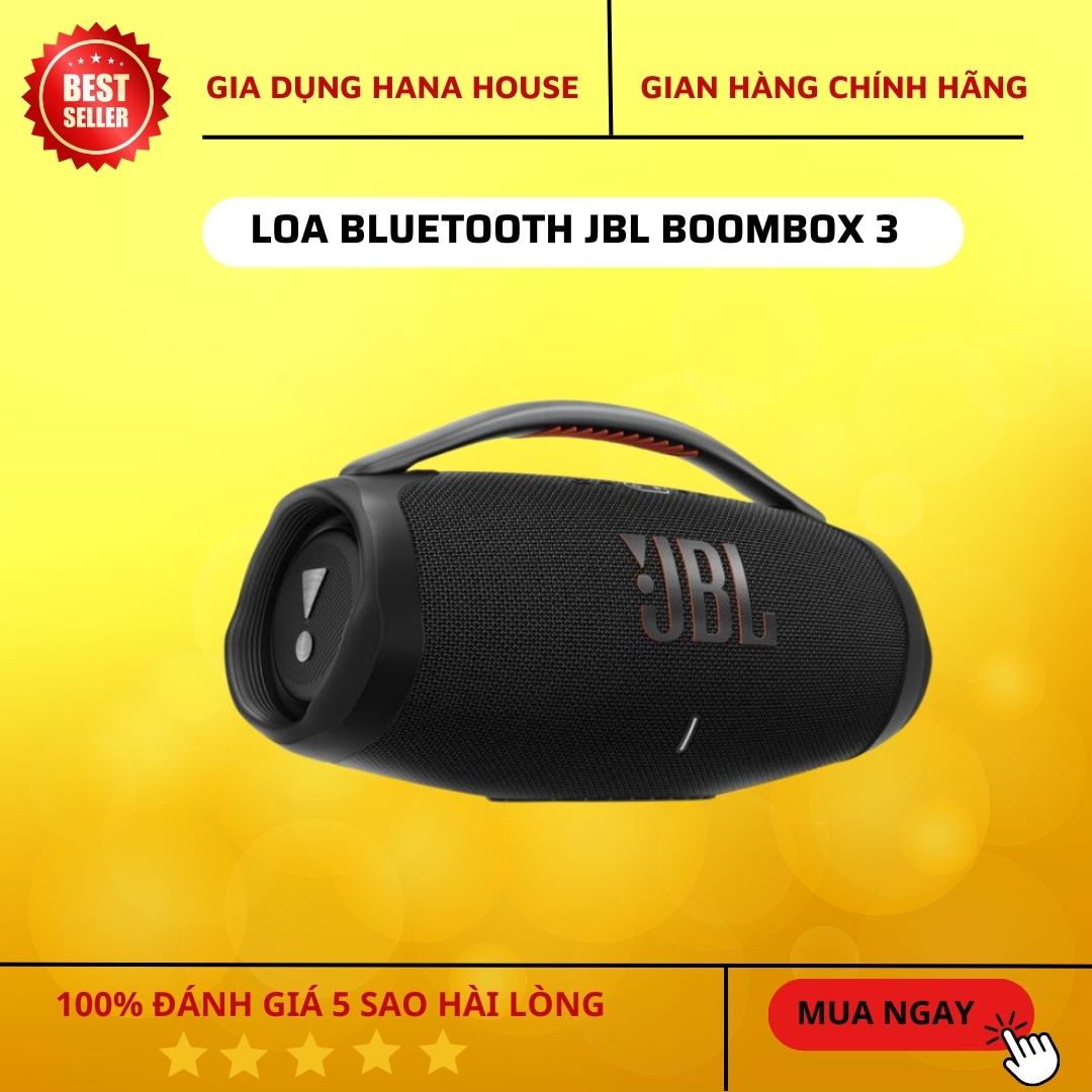 ( Sale 50% ) Loa Bluetooth Bombox 3 mẫu loa nâng cấp mới - Bluetooth Bass Cực Khủng - Chống Nước - Ghép nối âm thanh Stereo 3D mang đến âm nhạc sôi động và mạnh mẽ giàu năng lượng cho những buổi tiệc hay những buổi dã ngoại. - AAAA