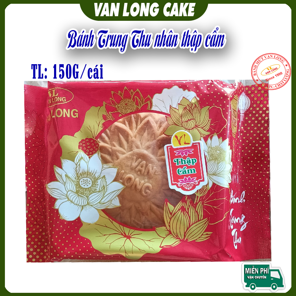Bánh trung thu Vạn Long thập cẩm 150g chay