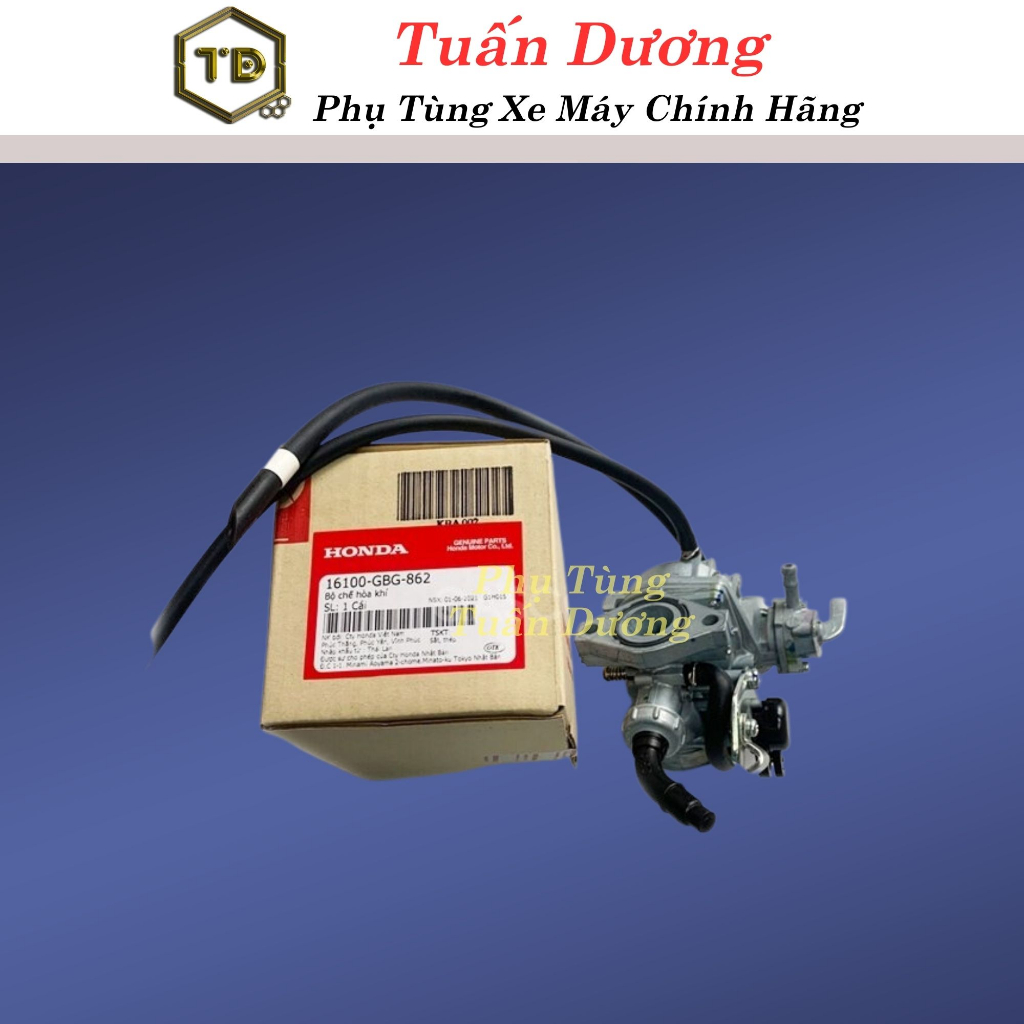 Bộ Chế Hoà Khí Xe DREAM [ CHÍNH HÃNG ] - Bình xăng con dùng được cho dream Việt và dream thái