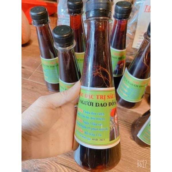 Thuốc sâu răng dân tộc Dao đỏ SaPa giúp chắc chân răng giảm hôi miệng sâu răng viêm lợi và các vấn dề về răng miệng an toàn hiệu quả chai 330ml