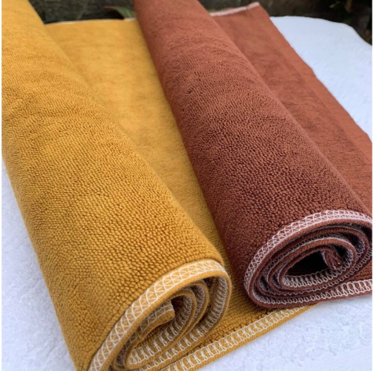 Thảm lau chân siêu thấm hút, 100% cotton