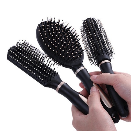 Lược Gỡ Rối - Lược Chải tóc Massage Đầu - Lược Tròn, Lược Bán Nguyệt, Lược Oval- shopdogiadung68