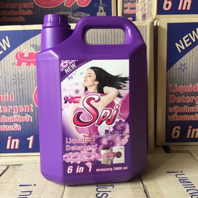 nước giặt spj thái lan tím 5000ml