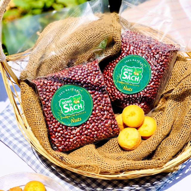 Đậu Đỏ Hữu Cơ Thuần Chủng Không Biến Đổi Gen 100% - 500g
