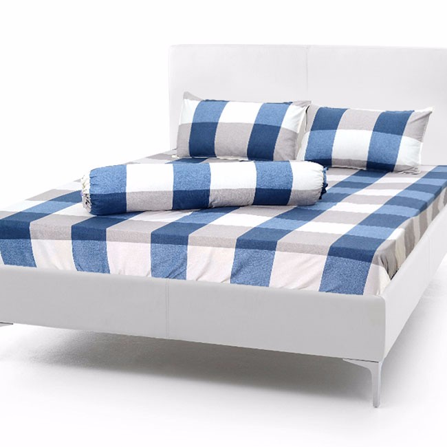 [HCM]Bộ ga trải giường 2vỏ gối nằm 1gối ôm poly mã 02 cao cấp thời trang Everest