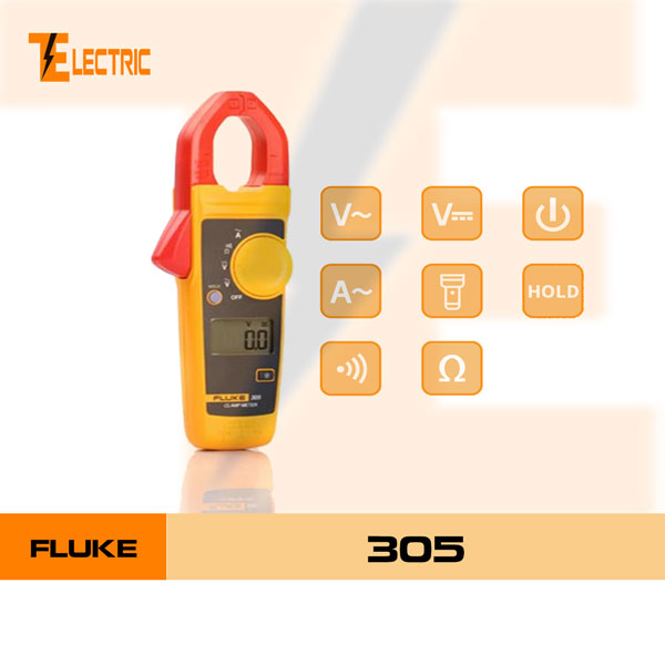 Fluke 305 ampe kìm đo điện đo dòng điện ac 1000a fluke 305