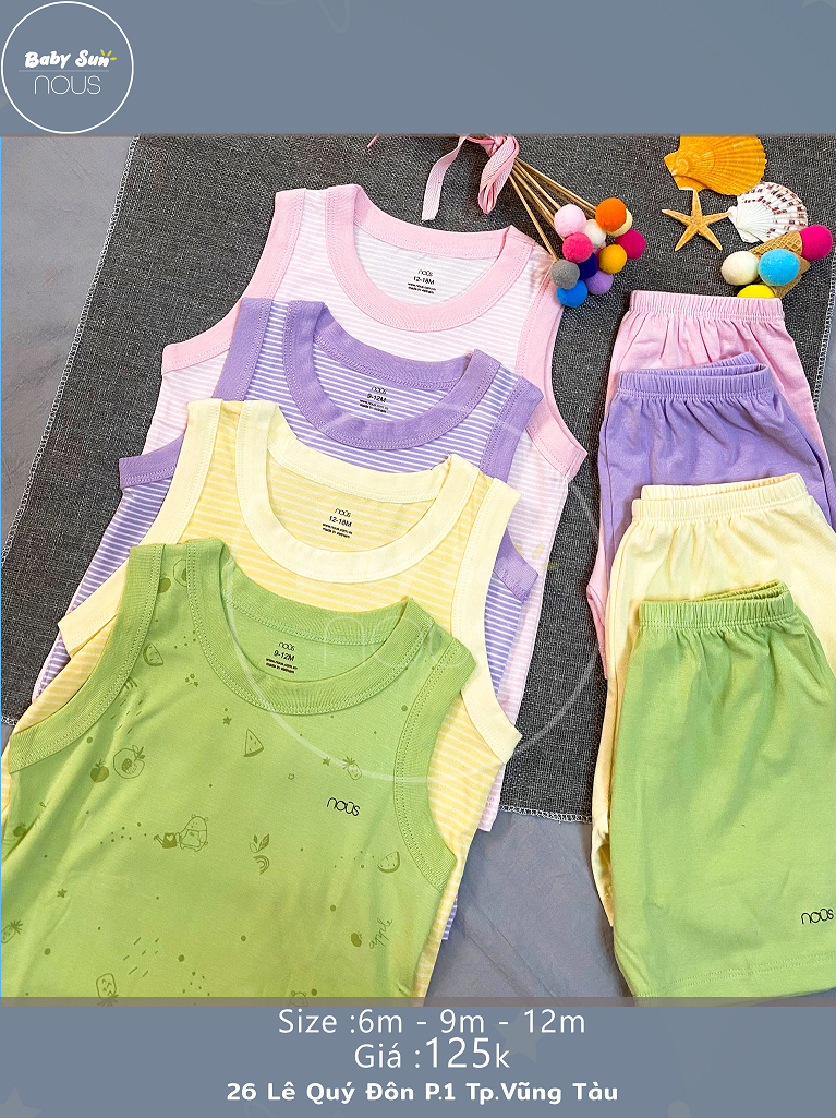 Bộ Nous Ba Lỗ Mùa Hè Mới 2021