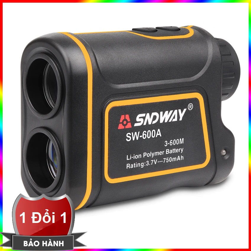Ống nhòm đo khoảng cách, tốc độ laser - Đo Xa Sndway SW600A