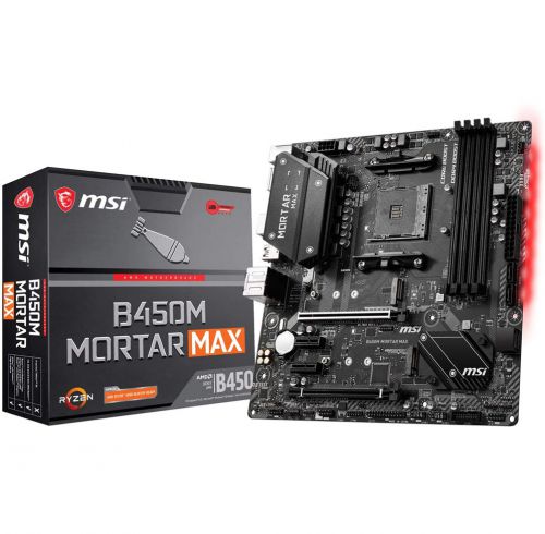 Mainboard msi b450m mortar max box