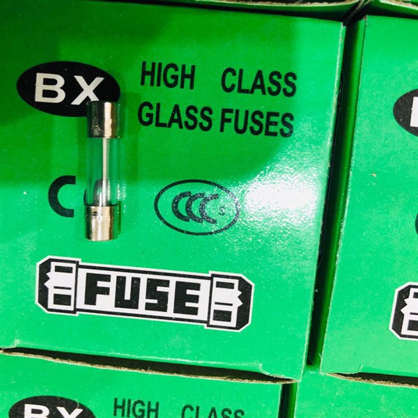 Hôp 10 chiếc cầu chì thủy tinh 5x20mm 10a 250v