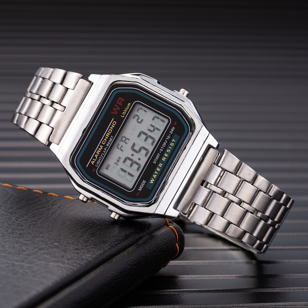 Đồng hồ casio thể thao nam nữ WR điện tử, full chức năng